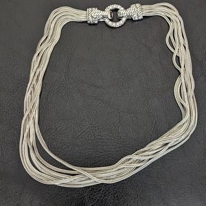 Multi Strand Necklace with magnetic clasp